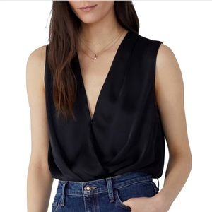 Favorite Daughter The Sleeveless Date Blouse - Black